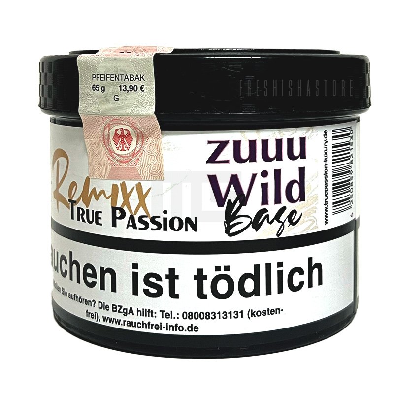 True Passion - Zuuu Wild Remixx - Dry Base - 65g