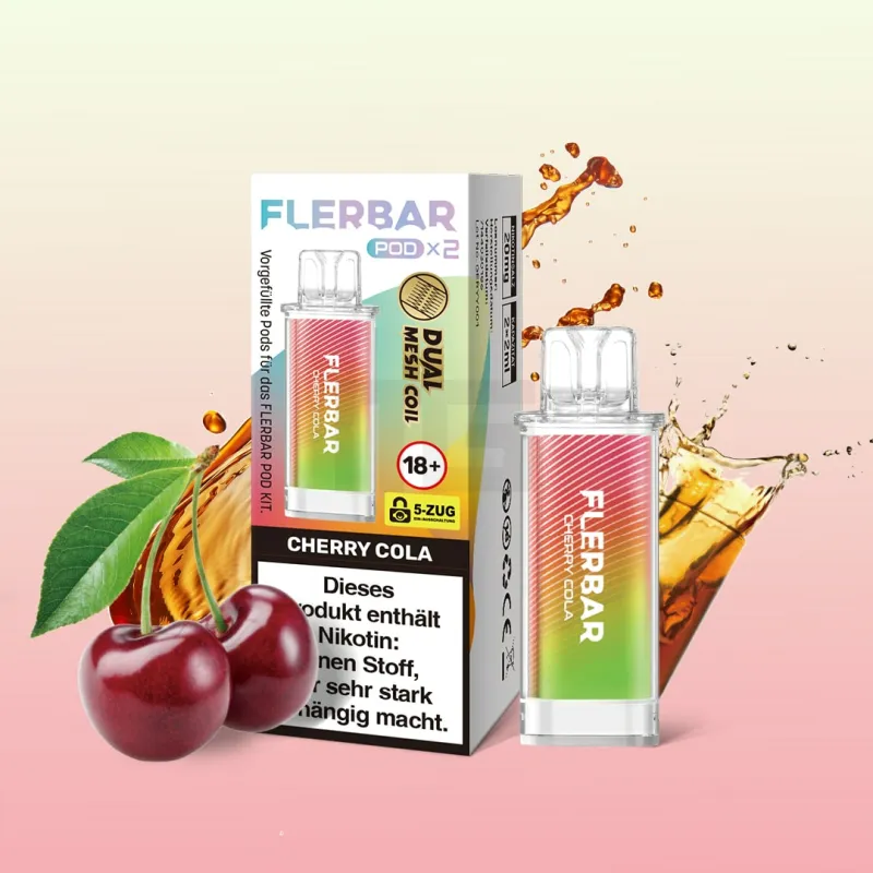 Flerbar Prefilled Pod - Cherry Cola - 20mg - 2er Pack