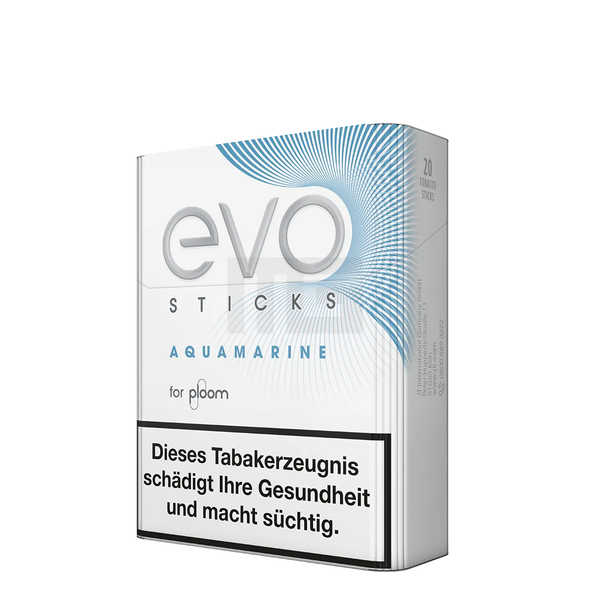 Ploom - EVO - Aquamarine - Tabaksticks - TT B2B