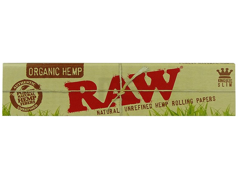RAW - Organic Hemp - Slim - KS Blättchen - 32 Blättchen