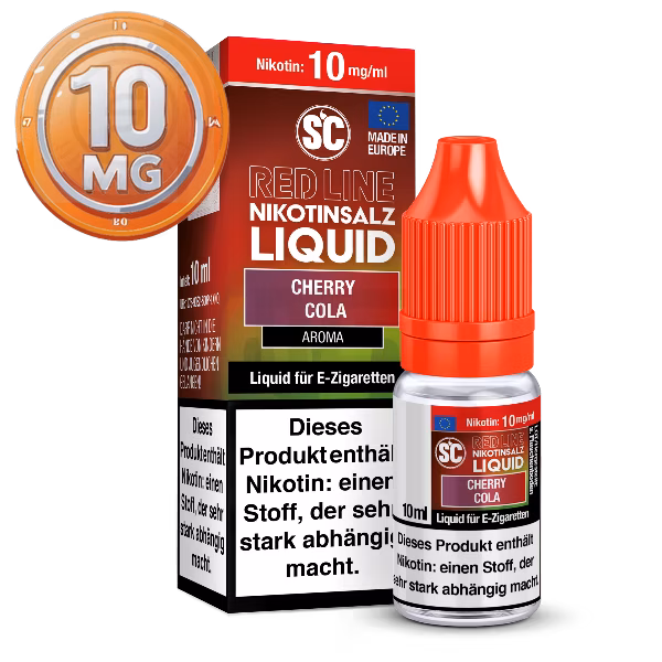 SC - Red Line - Cherry Cola - Nikotinsalz Liquid 10 mg/ml