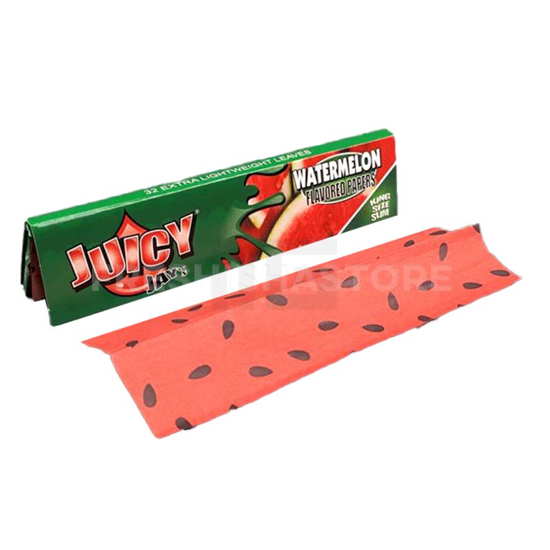 Juicy Jay´s - King Size - Slim Papers - Watermelon - 32 Blättchen