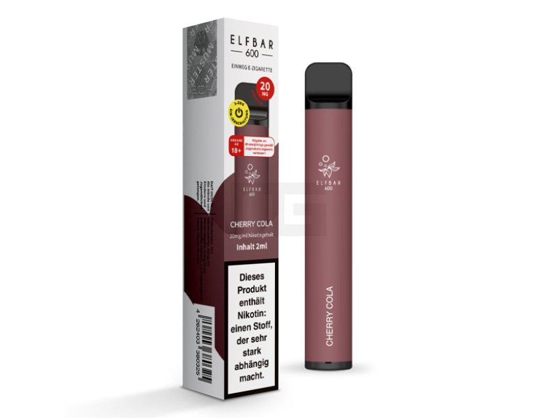 Elf Bar 600 Einweg E-Zigarette - Cola Cherry