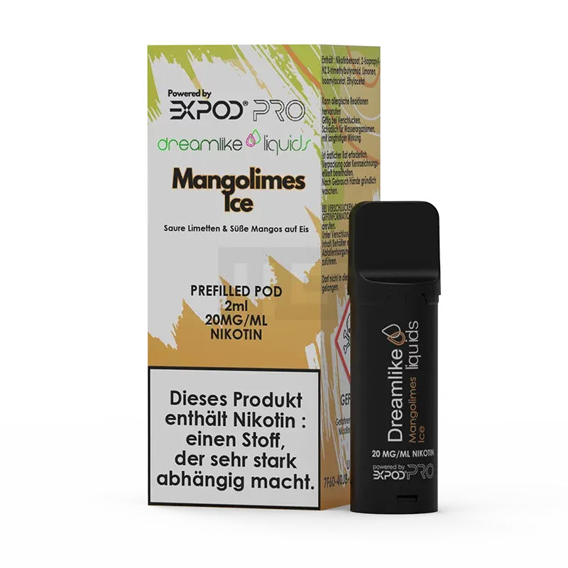 Dreamlike Liquids - Prefilled Pod - Mangolimes Ice - 20mg
