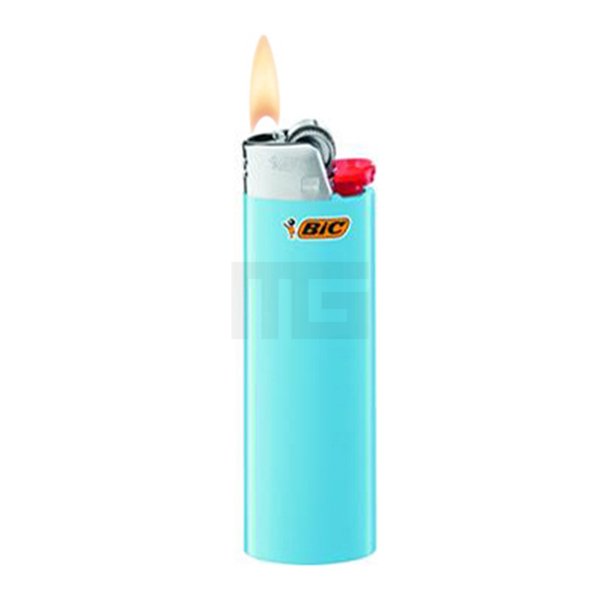 BIC - Maxi J26 - Reibradfeuerzeug - Neutral - Türkis