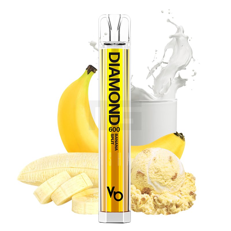 Vapes Bars - Diamond 600 - Einweg E-Ziagrette - Banana Split