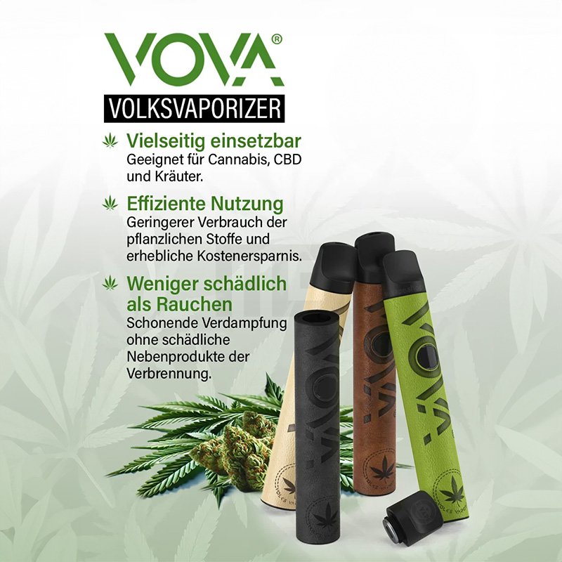 VOVA - Vaporizer - Brown Leather