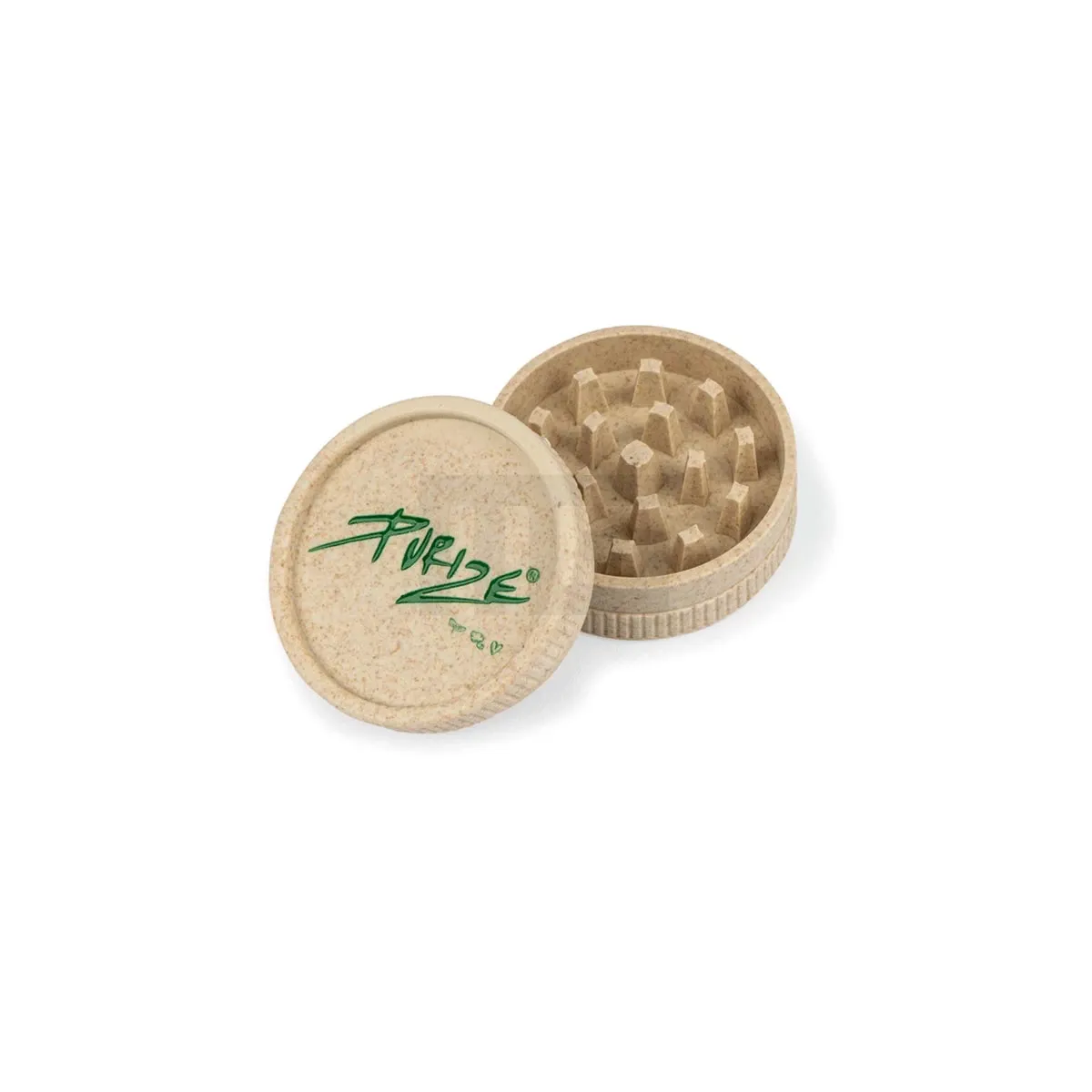 PURIZE - Grinder - Bio Hanf - 2-teilig - -ø 55 mm