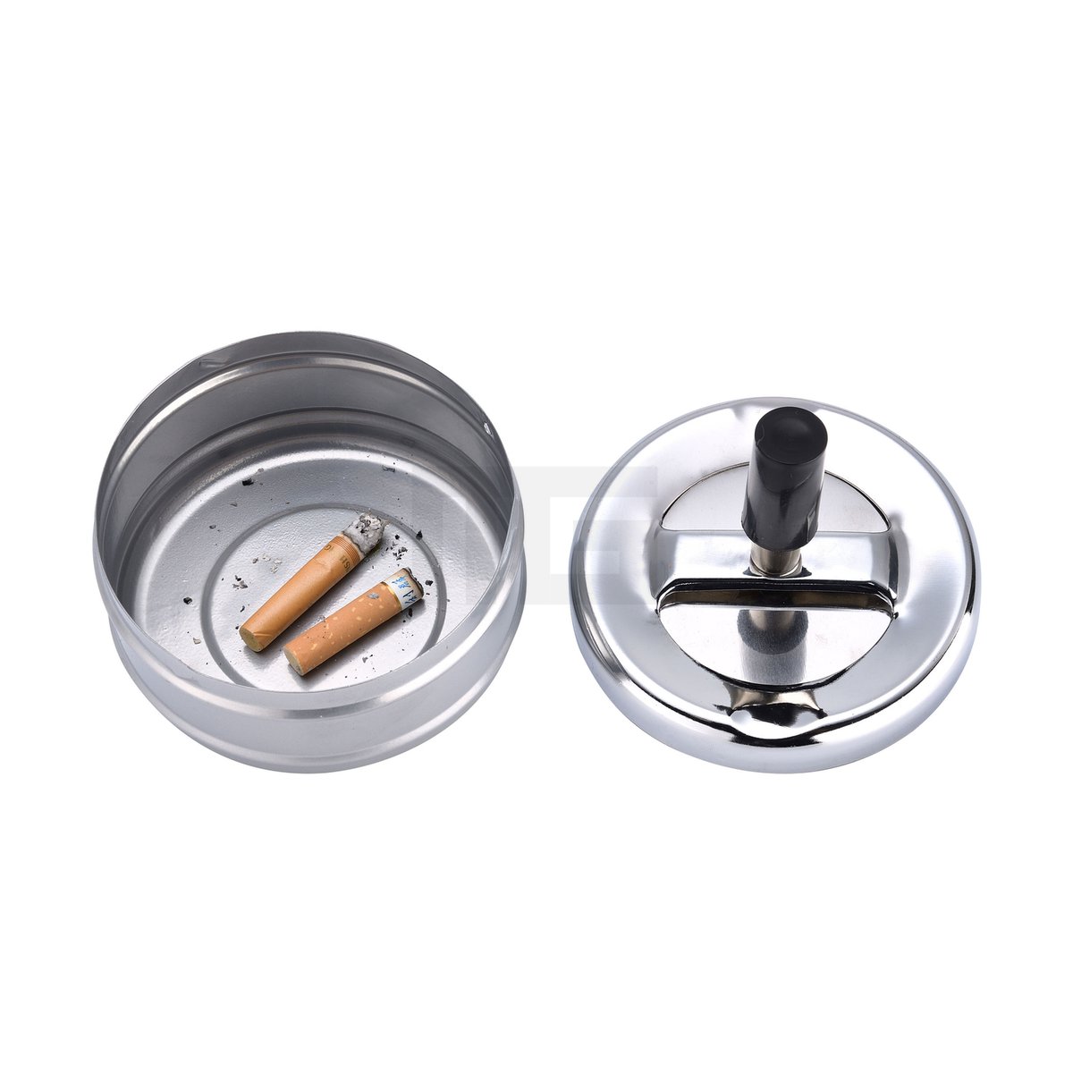 CHAMP HIGH - METAL - Push Aschenbecher - 9 cm