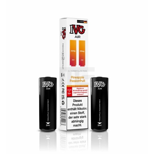 IVG - AIR - Prefilled Pod - Pineapple Passionfruit - 2ml - 2er Pack