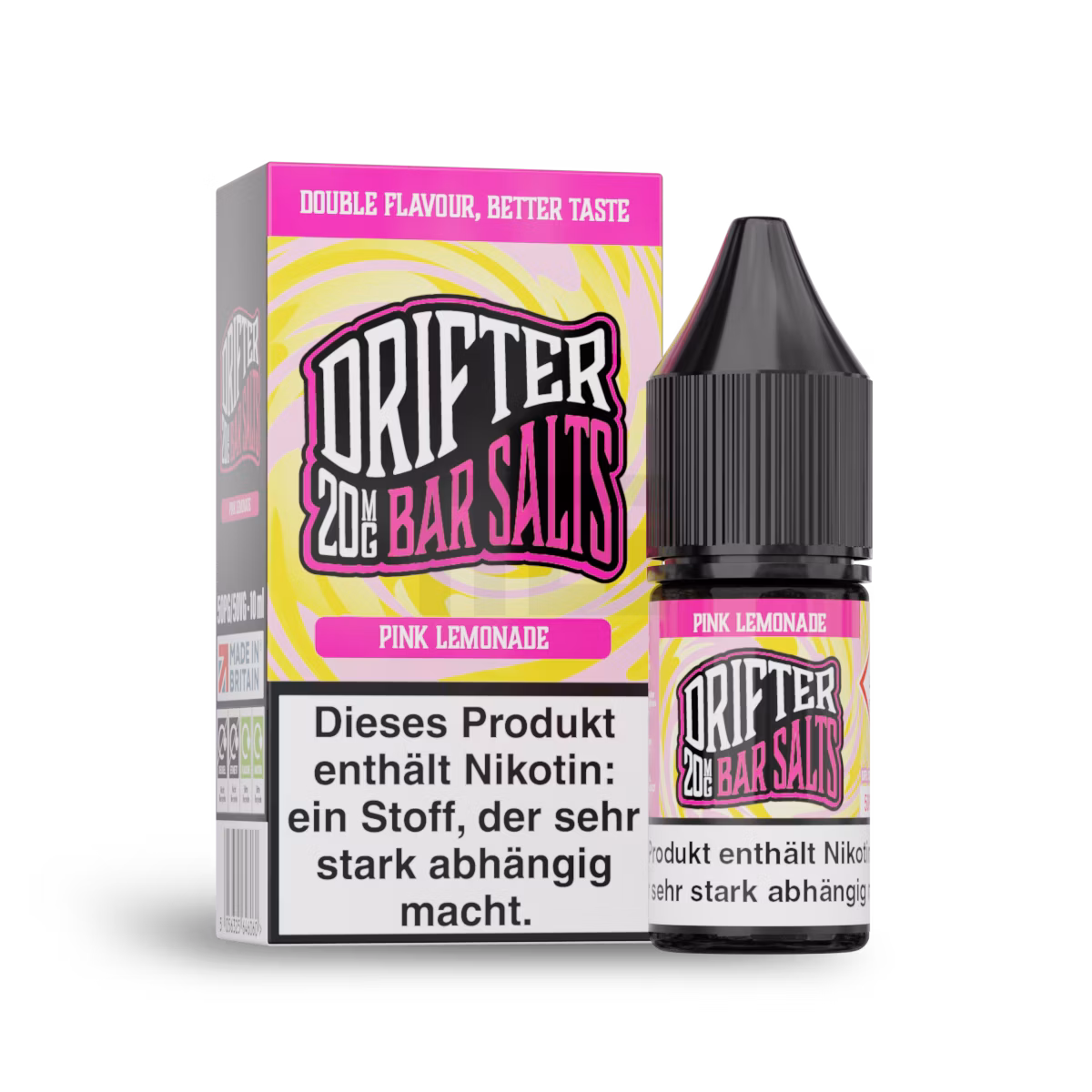 Drifter - Nikotinsalzliquid - 10ml - Pink Lemonade | Nikotinsalz-Stärke : 20mg