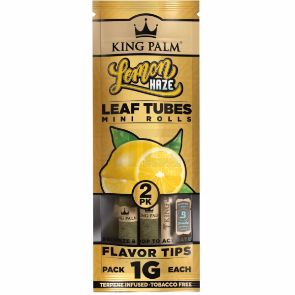 King Palm - Lemon Haze - 2 Mini Rolls
