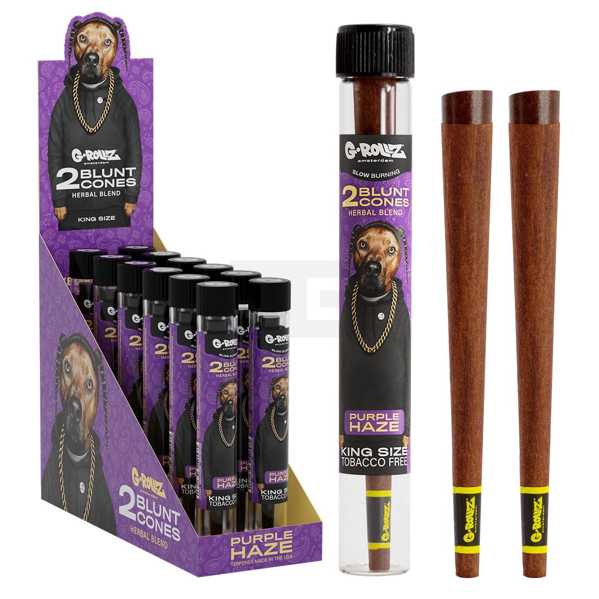G-Rollz – Purple Haze - 2 Stück