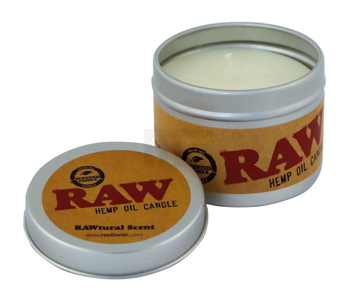 RAW - Hemp Oil - Candle - Duftkerze