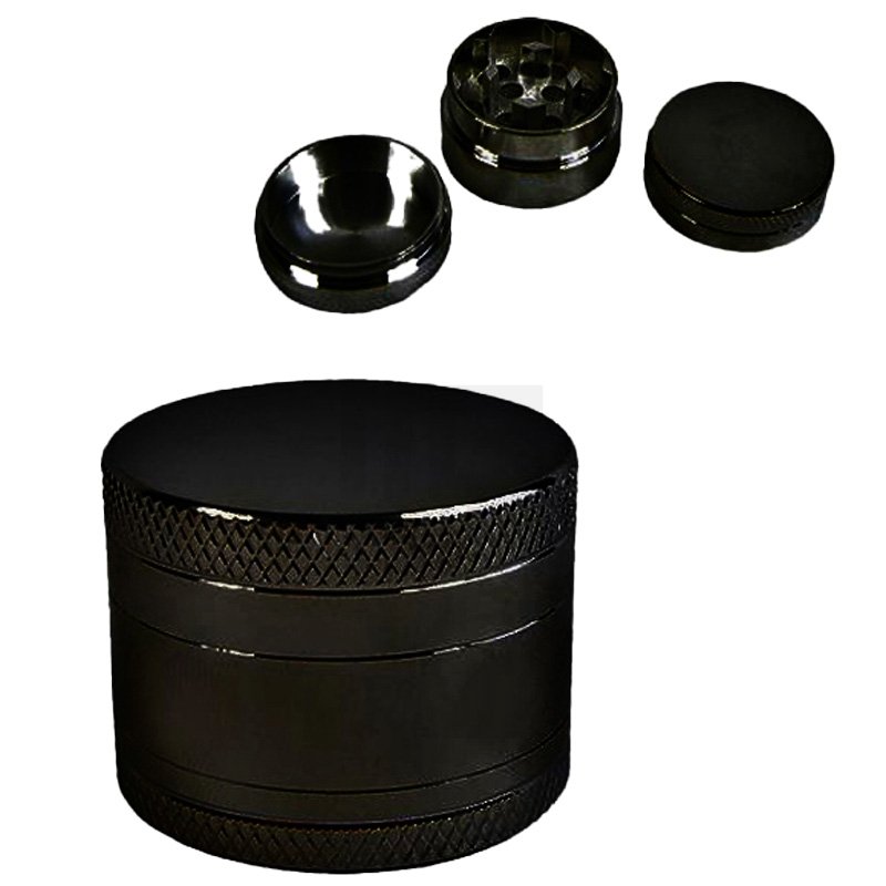 SweedZ - Grinder Mini - Metall - 3-teilig - Schwarz - ø 30 mm