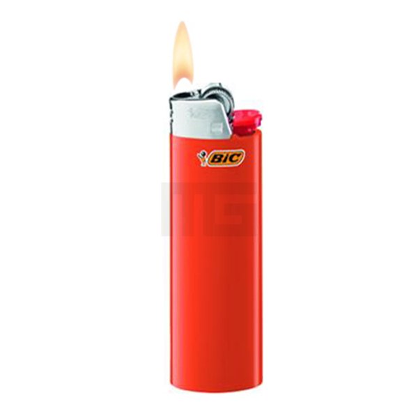 BIC - Maxi J26 - Reibradfeuerzeug - Neutral - Orange