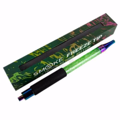 shisha-mundstück-smoke2u-freeze-tip-rainbow-grün-freshshisha-store