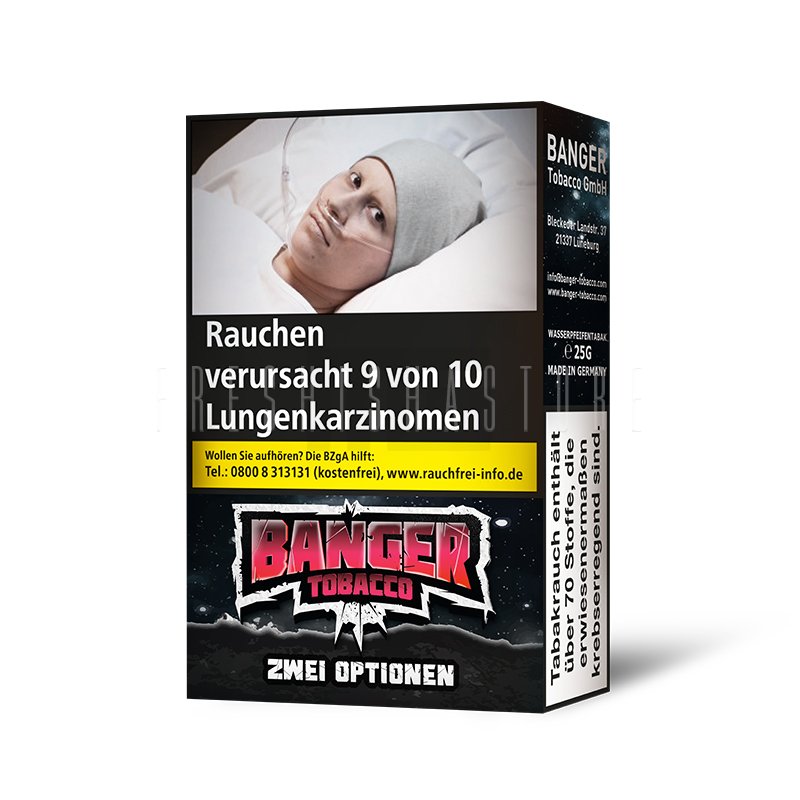 Banger Tobacco - Zwei Optionen - 25g