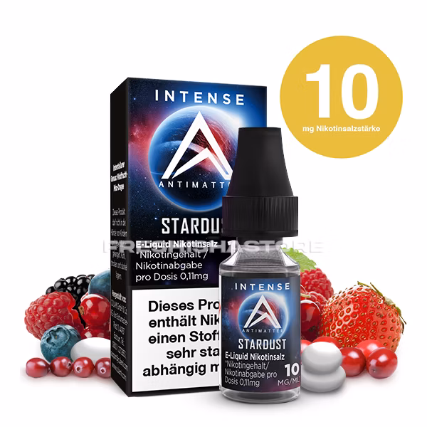 Antimatter - Intense - Stardust - Nikotinsalz Liquid - 10ml - 10mg