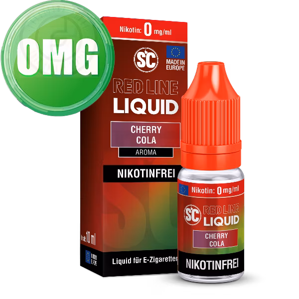 SC - Red Line - Cherry Cola - Nikotinsalz Liquid - 10ml - 0mg