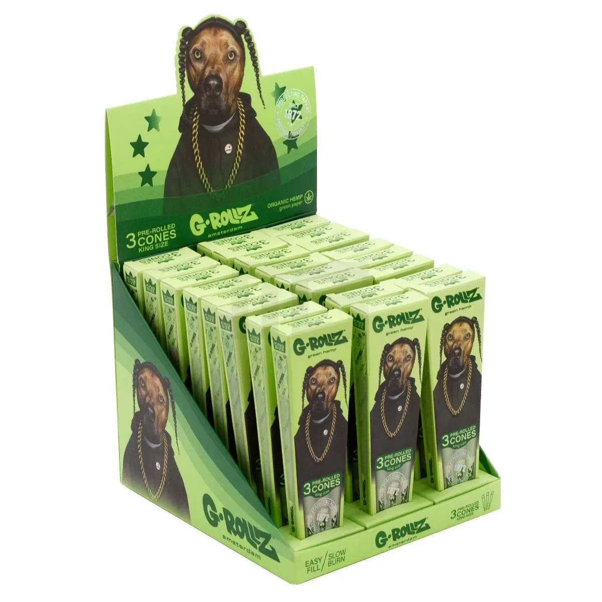G-Rollz - Rap Organic - 3er Pack