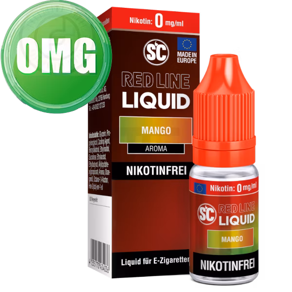 SC - Red Line - Mango - Nikotinsalz Liquid - 10ml - 0mg