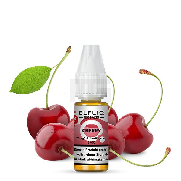 Elfbar - ElfLiq - 10ml - Cherry | Nikotinsalz-Stärke : 20mg