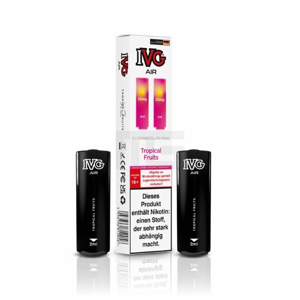 IVG - AIR - Prefilled Pod - Tropical Fruits - 2ml - 2er Pack
