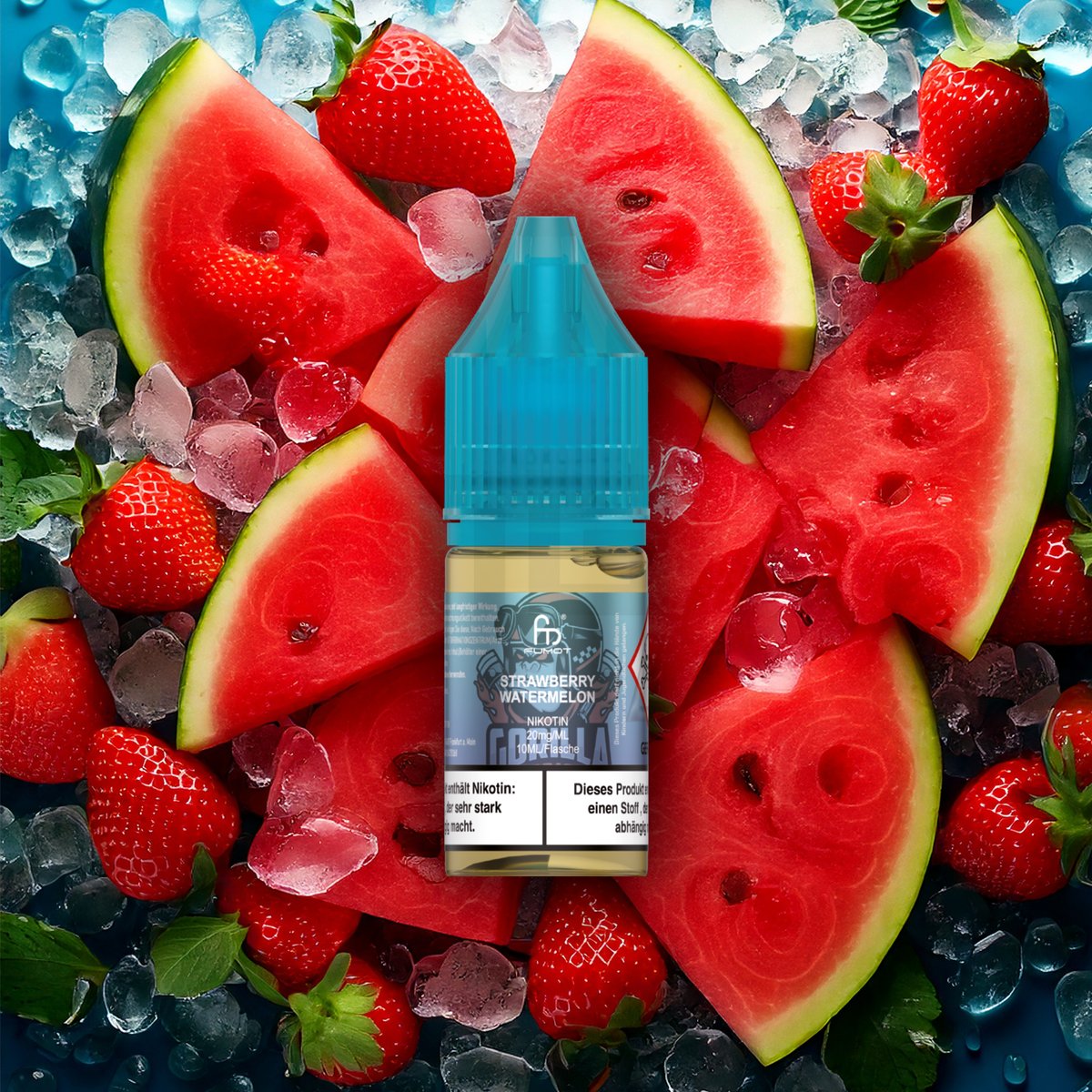 RandM - Tornado - Nikotinsalz-Liquid - 10ml - Strawberry Watermelon | Nikotinsalz-Stärke : 20mg