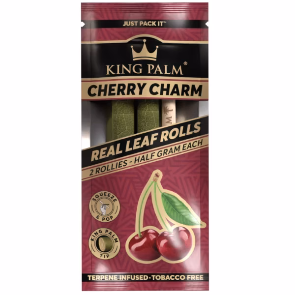 King Palm - Cherry Charm - 2 Rollies