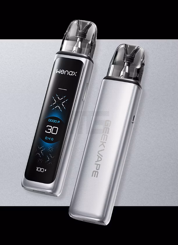 GeekVape - Wenax Q - Ultra - Pod Kit - Frosted Silver)