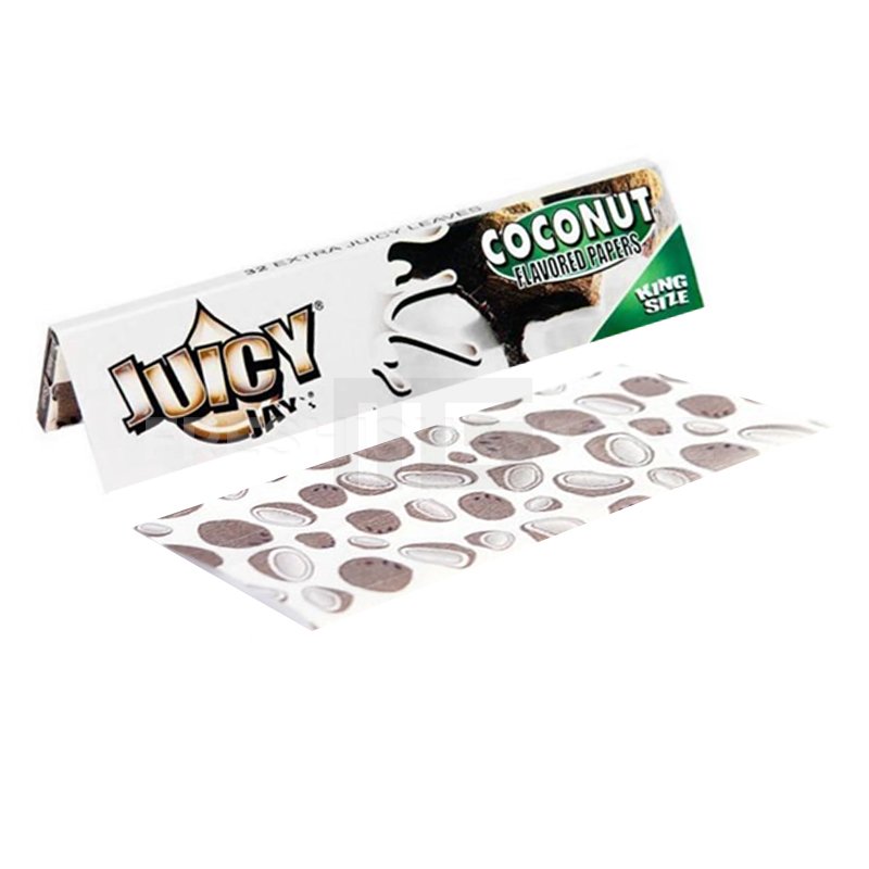 Juicy Jay´s - King Size - Slim Papers - Coconut - 32 Blättchen