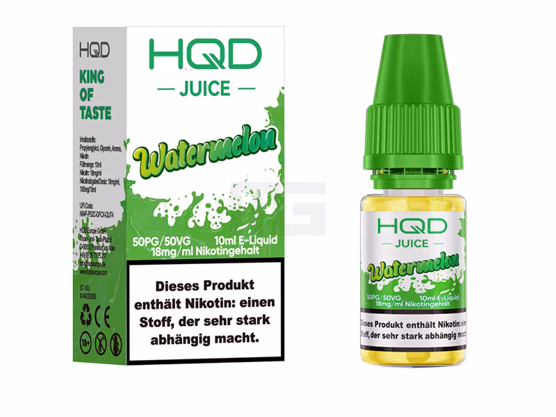 HQD - Juice - Watermelon - Nikotinsalz Liquid - 10ml - 18mg