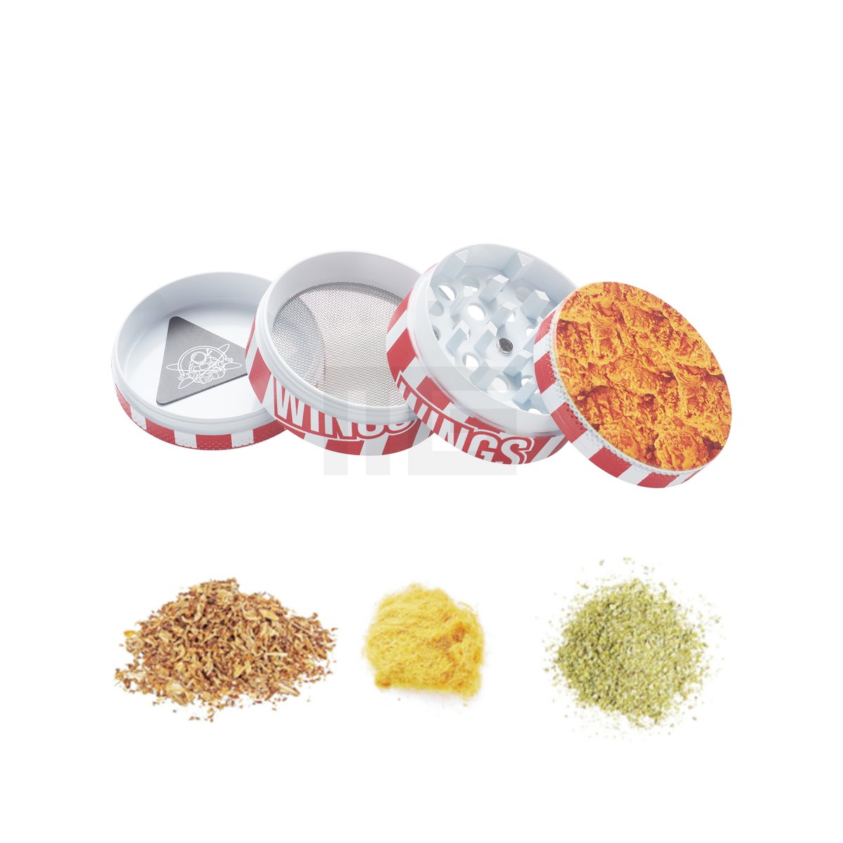 CHAMP HIGH - Food Grinder 50mm – 4-teilig - Sushi Roll