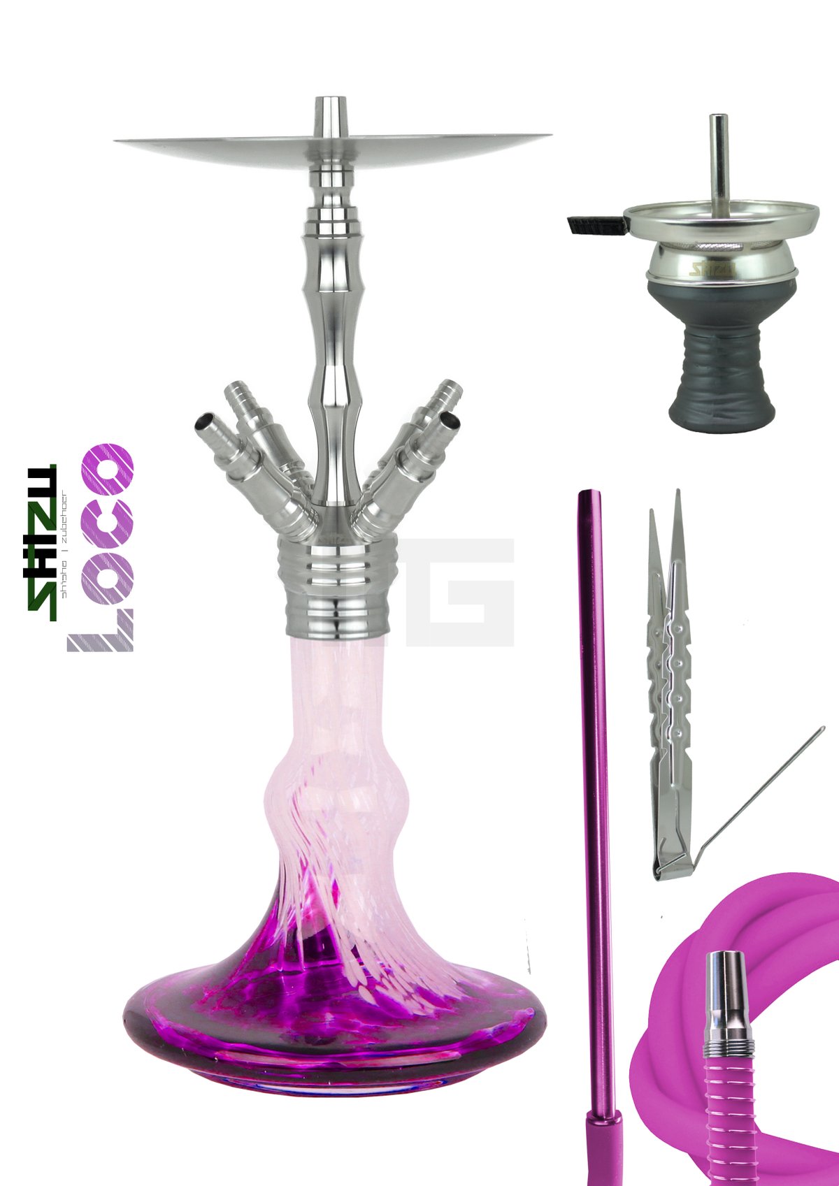 Shizu Shisha - Loco L907 - Pink