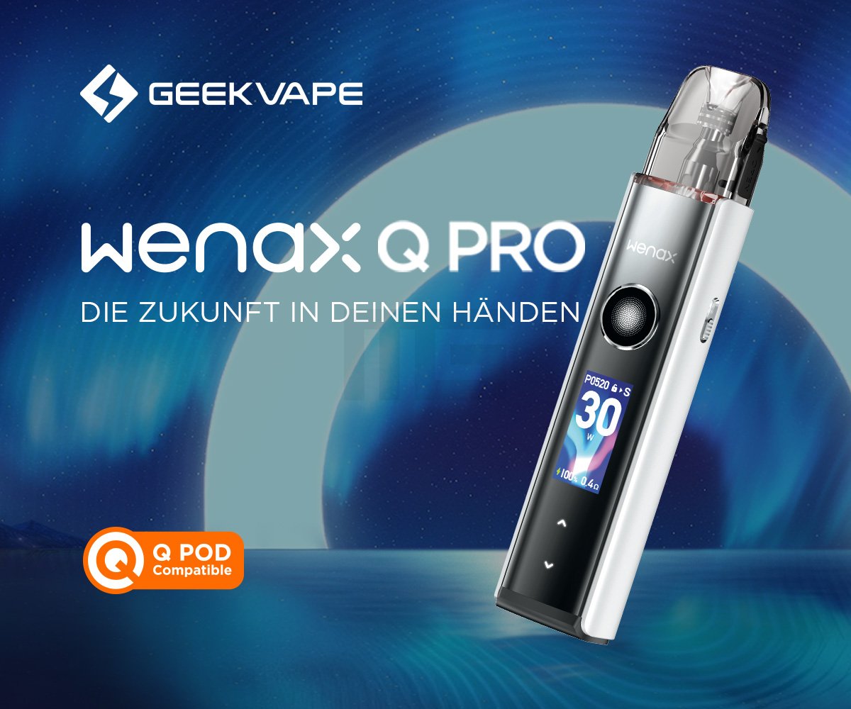 Produktvorstellung: GeekVape Wenax Q Pro Kit