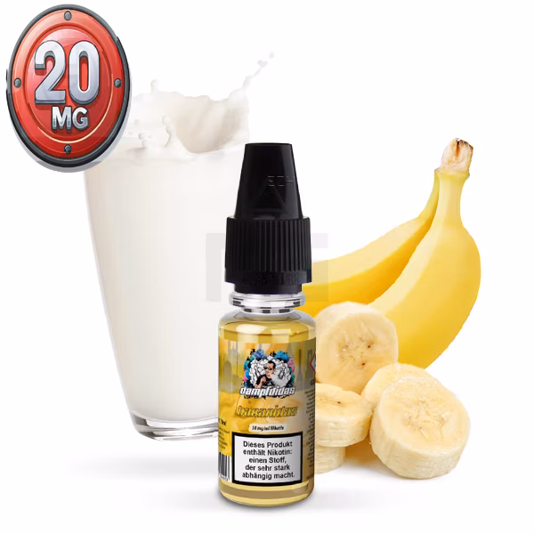 Dampfdidas Bananidas Nikotinsalz Liquid 10ml 20mg 
