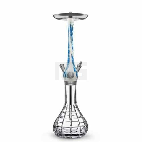 Shisha-Wasserpfeife-Wookah-Arctic-Blue-Squares-Mastercut-freshisha-store