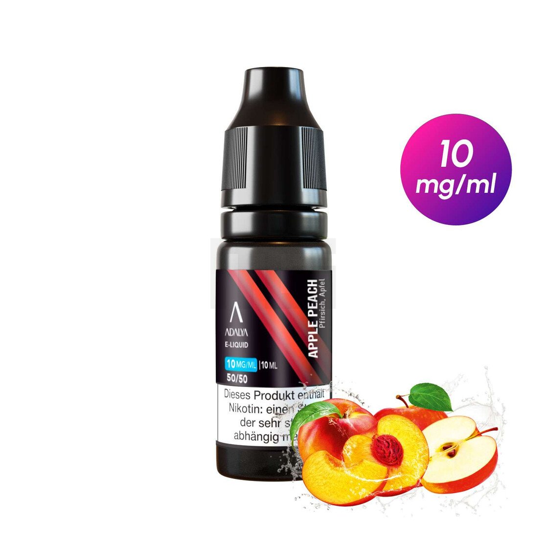 Adalya - Peach Ice - Nikotinsalz Liquid - 10ml - 10mg