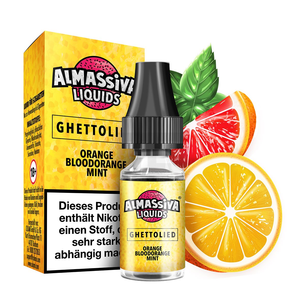 Al Massiva - Ghettolied - Nikotinsalzliquid - 10ml - 10mg