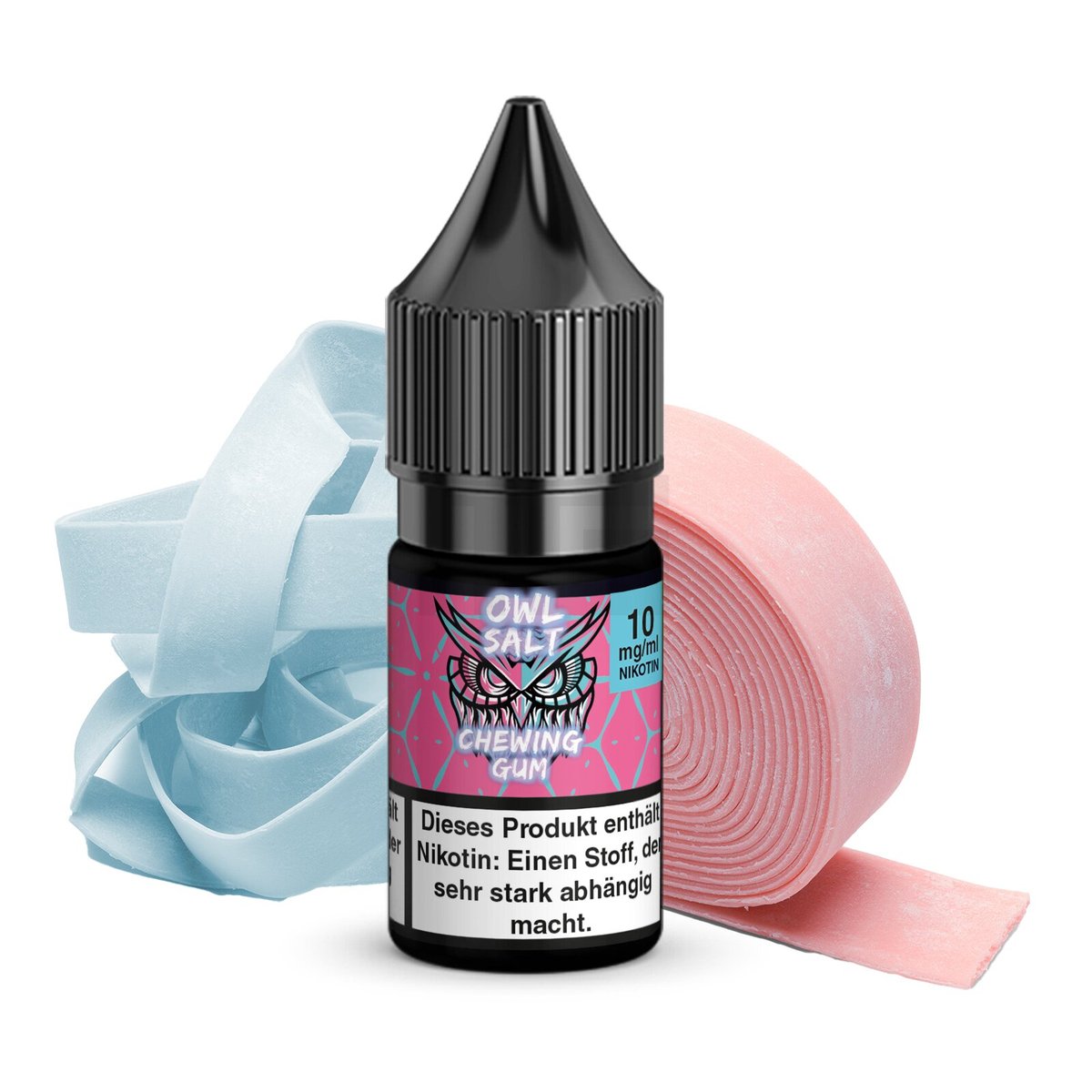 OWL Salt - Chewing Gum - Nikotinsalz Liquid - 10ml - 10mg