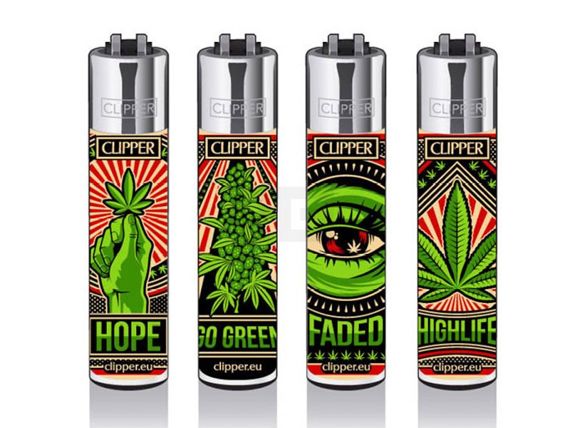 Clipper - Feuerzeug - Propaganja - 2v4 - wiederverwendbar