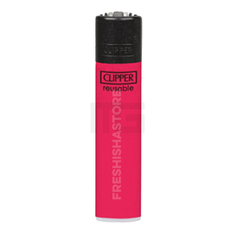 Clipper - Feuerzeug - Solid Branded - Rot - wiederverwendbar