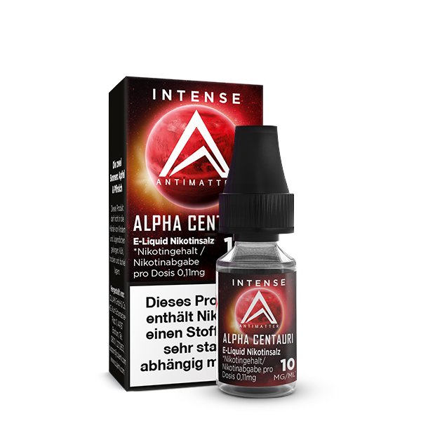 Antimatter - Intense - Alpha Centauri - Nikotinsalz Liquid - 10ml - 20mg