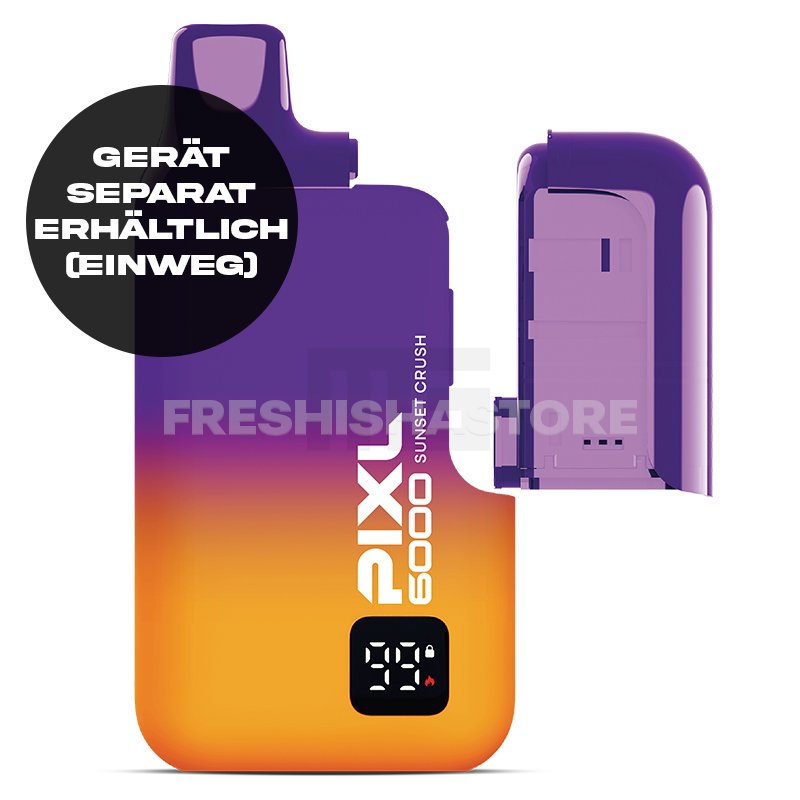 PIXL - 6000 - Nachfüllbehälter - Sunset Crush - 10ml - 20mg