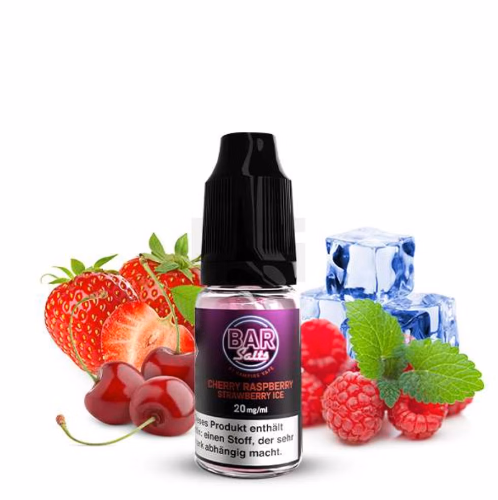 Vampire Vape - Bar Salts - Cherry Raspberry Strawberry Ice - 10mg - 10ml