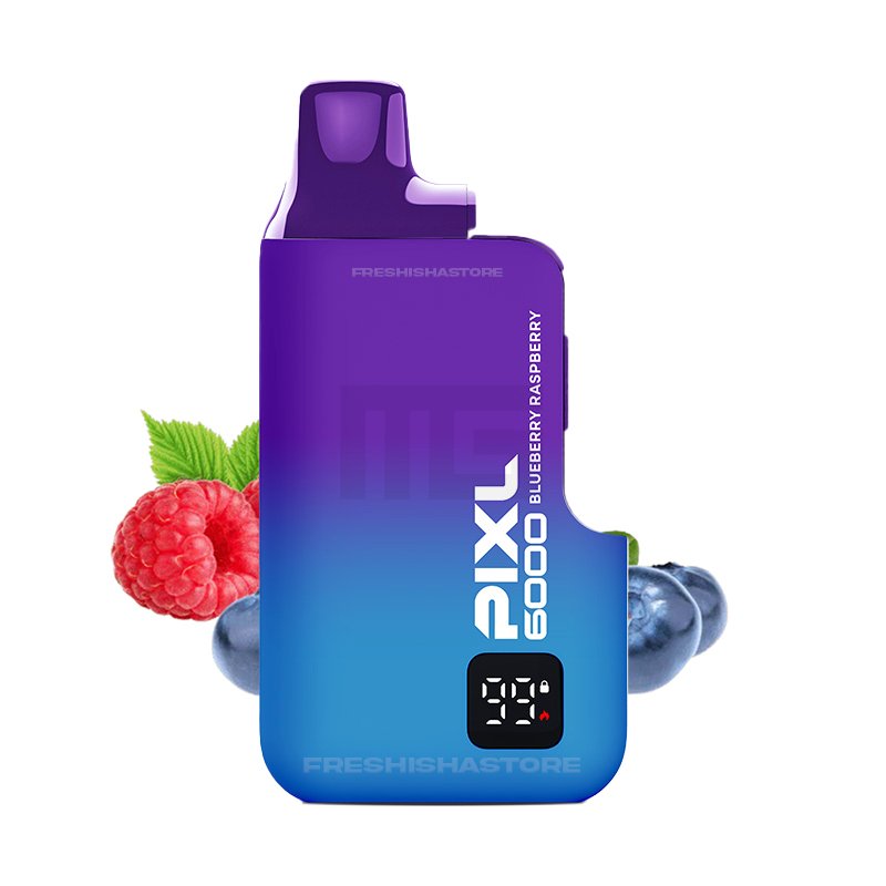 PIXL - 6000 - Bundle - Blueberry Raspberry - 12ml - 20mg - CP
