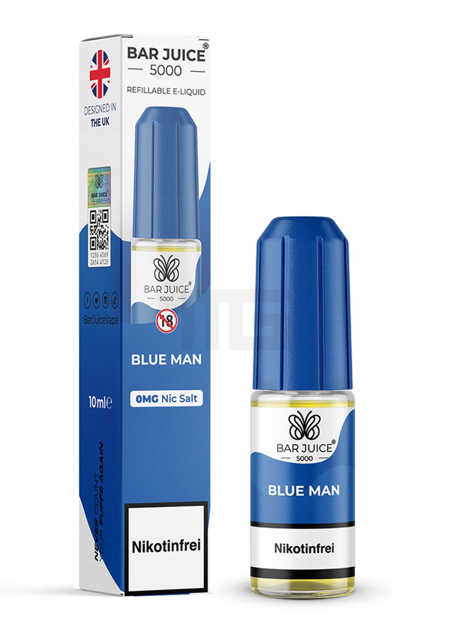 Bar Juice 5000 - Blue Man (ehem. Mr.Blue) - 10ml - 0mg