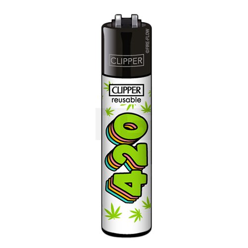 Clipper - Feuerzeug - 420 Collection - 1v4 - wiederverwendbar