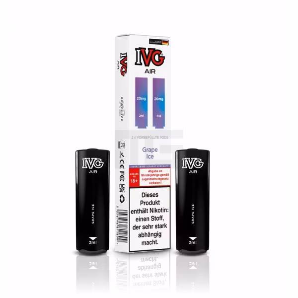IVG - AIR - Prefilled Pod - Grape Ice - 2ml - 2er Pack
